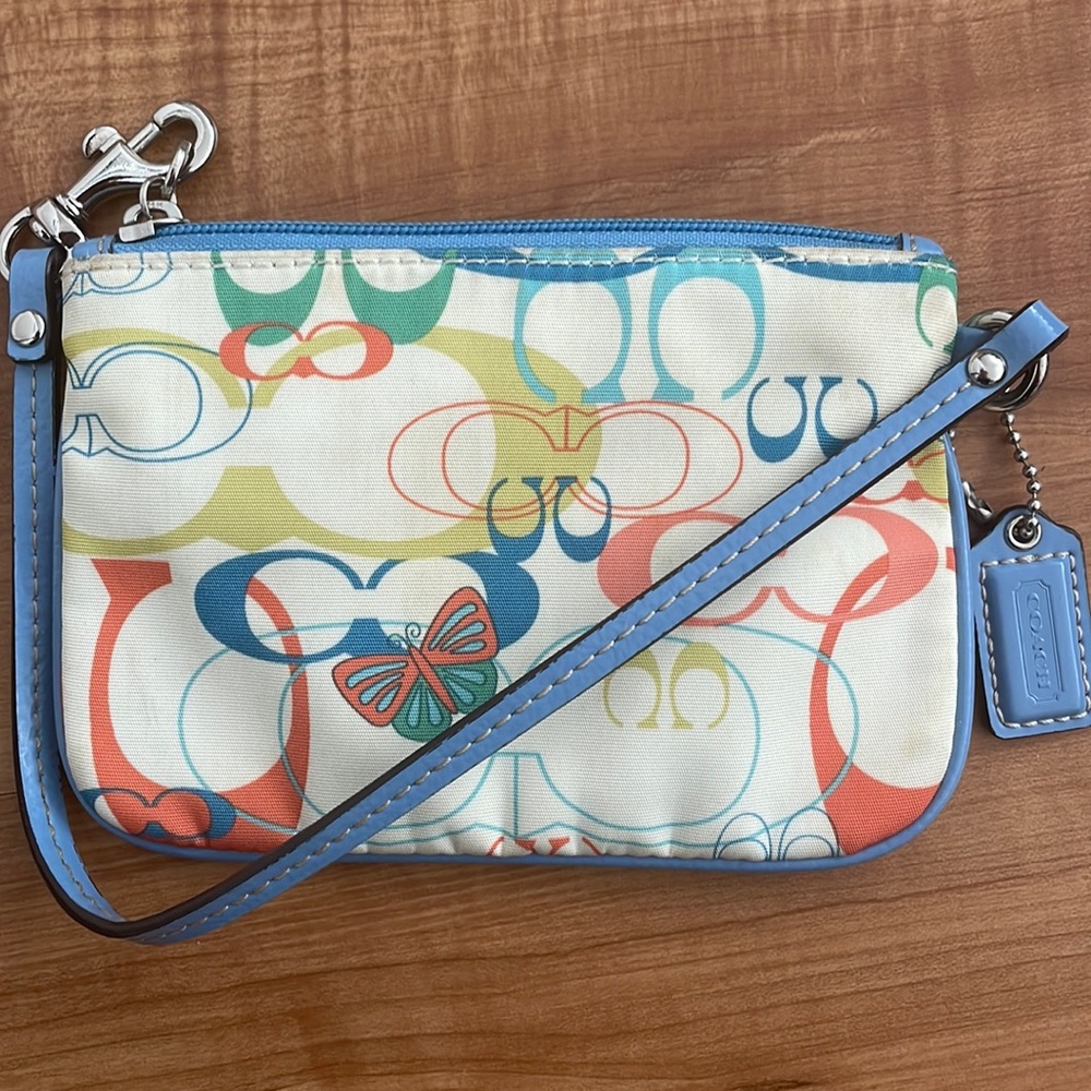 Coach wristlet